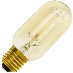 Edison-Glühbirne E27 Glühwendeln parallel 220VAC 40W T45 45x110mm