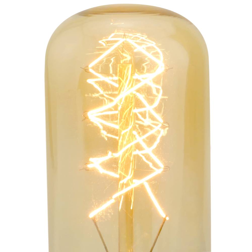 Edison bulb of incandescent filaments E27 220VAC 40W 38x103mm T45