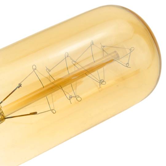 Edison bulb of incandescent filaments E27 220VAC 40W 38x103mm T45
