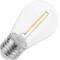 Lampadina a filamento vintage a LED con attacco e27 decorativa arancione