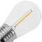Lampadina a filamento vintage a LED con attacco e27 decorativa arancione