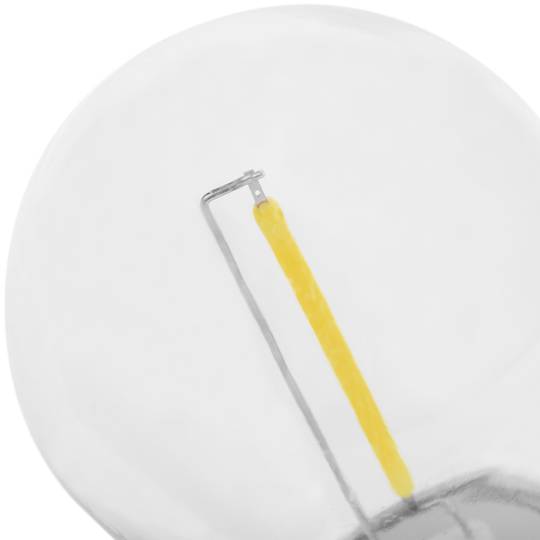 Lampadina a filamento vintage a LED con attacco e27 decorativa arancione