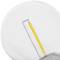 Lampadina a filamento vintage a LED con attacco e27 decorativa arancione