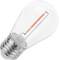 LED-Vintage-Glühbirne mit e27-Fassung dekorativ rot