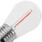 LED-Vintage-Glühbirne mit e27-Fassung dekorativ rot