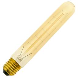 Bombilla Edison de filamentos incandescentes E27 220VAC 40W 30x185mm T30