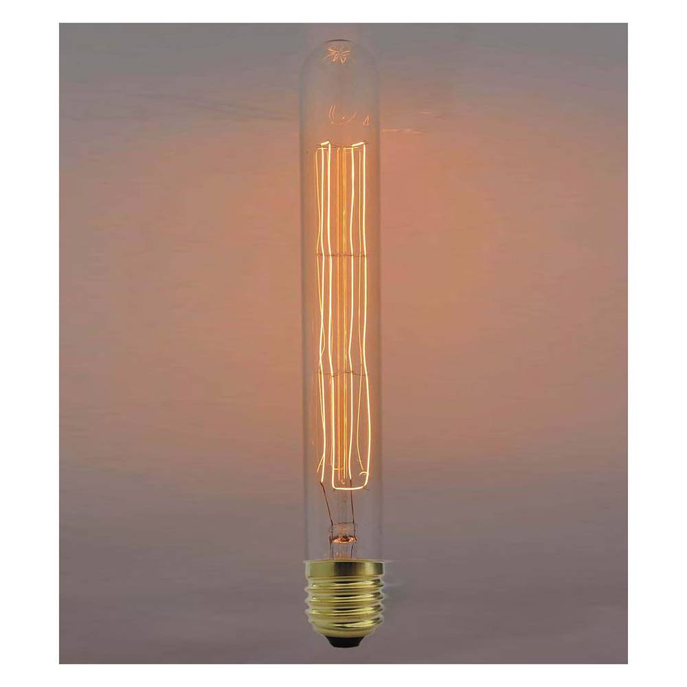 Bombeta Edison de filaments incandescents E27 220VAC 40W 30x300mm T30