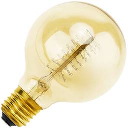 Edison Glühwendel Lampe E27 40W 220VAC 80x118mm G80