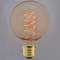 Bulbo Edison de filamentos incandescentes E27 220VAC 40W 95x142mm espiral G95