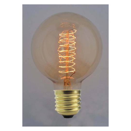 Edison bulb of incandescent filaments E27 220VAC 40W 95x136mm G95 ...