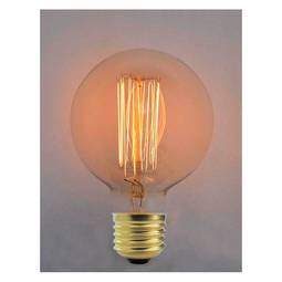 Bombeta Edison de filaments incandescents E27 220VAC 25W 125x170mm G125 paral·lel