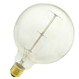 Edison Glühbirne von Glühfäden E27 220VAC 60W 125x170mm G125 parallel