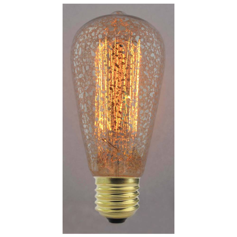 Bombeta Edison de filaments incandescents E27 220VAC 40W 58x137mm ST58 vintage