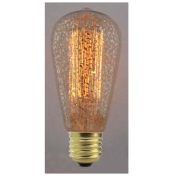 Bombeta Edison de filaments incandescents E27 220VAC 40W 64x142mm ST64 vintage