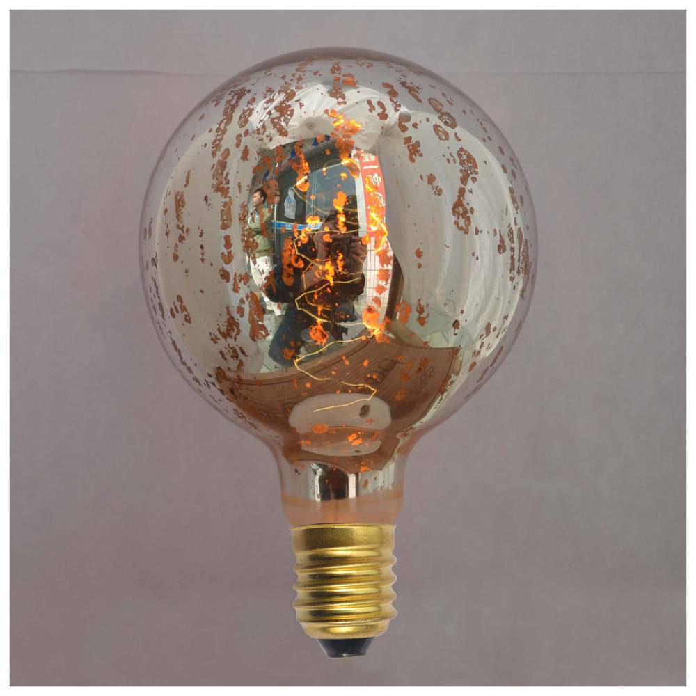 Edison incandescent filament bulb E27 25W 220VAC 125x170mm vintage G125