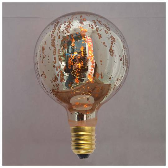 Edison incandescent filament bulb E27 25W 220VAC 125x170mm vintage G125