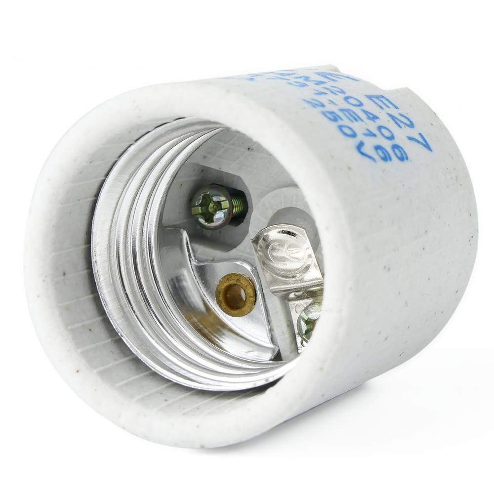 Porte-lampe Douille suspendue Prise d'ampoule de fil E27 Support