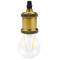 Hanglamp houder E27 schroefdraad fitting vintage antiek goud brons stijl