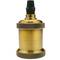 Hanglamp houder E27 schroefdraad fitting vintage antiek goud brons stijl