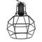 5 caged E27 Edison bulbs lamp with cable of 2m and counterbalances