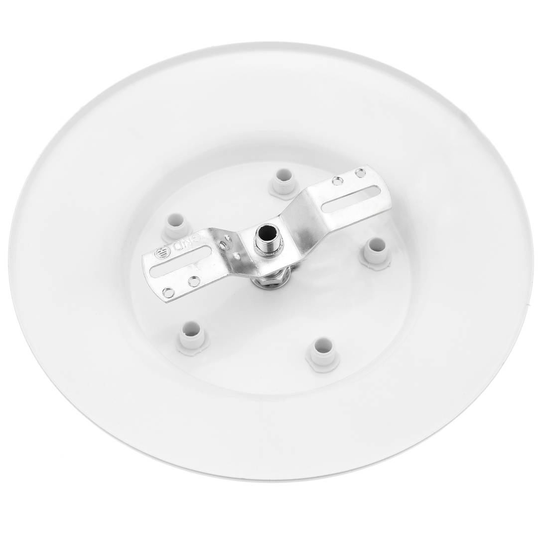 Lampe vintage pour 5 ampoule de fil E27 avec câble de 2m blanc