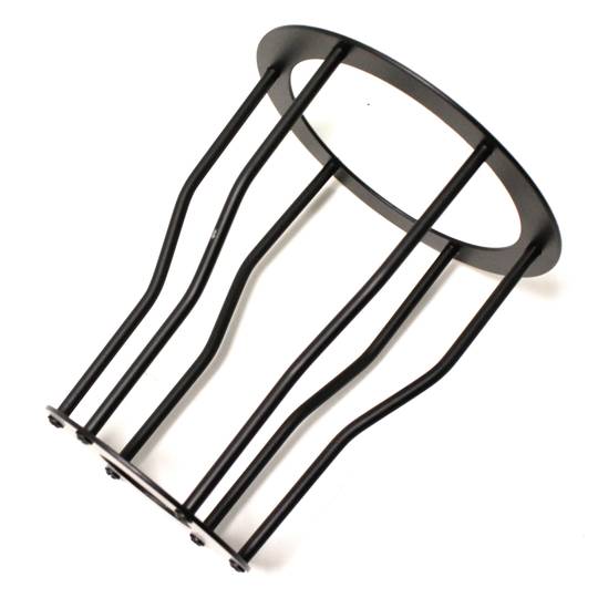 Klosz typu metalowa klatka czarna 150x177mm