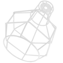 Klosz typu biały metalowy koszyk 130x190mm