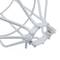 Gabbia metallica paralume bianco 130x176mm