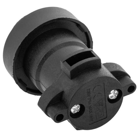 Oprawka girlanda E27 na prostokątny kabel elektryczny 6x10 mm