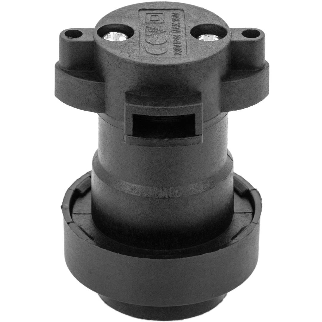Oprawka girlanda E27 na prostokątny kabel elektryczny 6x10 mm