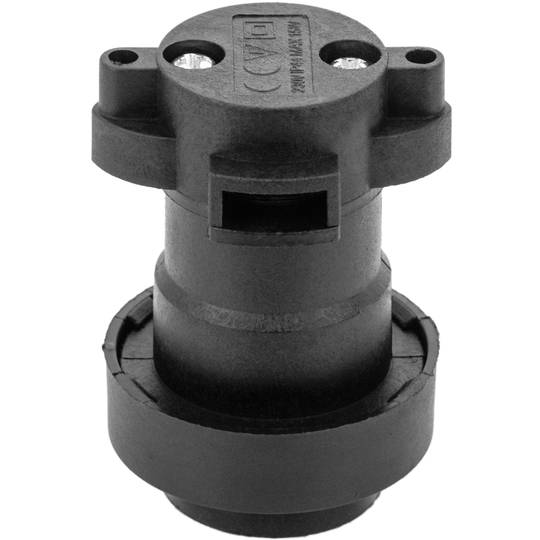 Oprawka girlanda E27 na prostokątny kabel elektryczny 6x10 mm