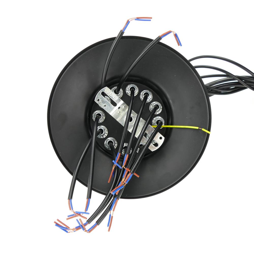 Lampada vintage con gabbie circolari per 12 lampadine di filo E27 con cavo di 3m