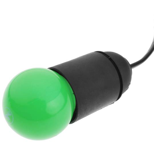 Ampoule LED G45 0,5W 230VAC E27 lumière verte