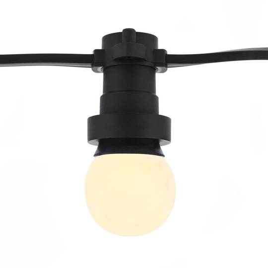 LED-lamp G45 E27 230VAC 1,5W warm wit licht