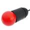 Lâmpada LED G45 1,5W 230VAC E27 luz vermelho