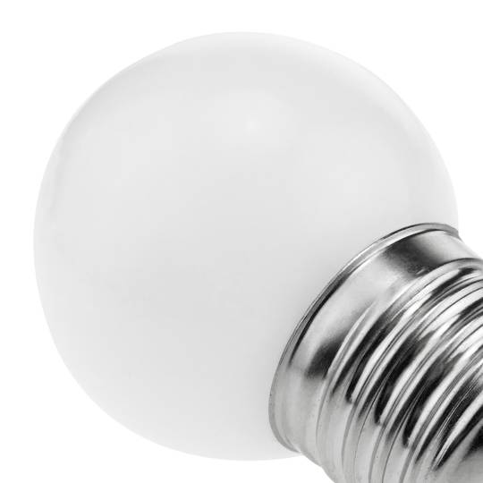 Bombeta LED E27 240VAC 1.5W llum blanca freda