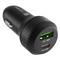 Cargador de mechero rápido para coche Natec Coney 12VDC con 1x USB-A y 1 x USB-C 3.0 48W NUC-1980