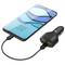 Carregador rápido de cigarro para carro Natec Coney 12VDC com 2 x USB-A e 1 x USB-C 3.0 84W NUC-1981