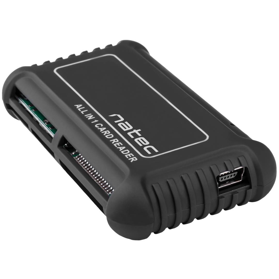 Natec Beetle NCZ-0206 Lettore di memoria USB multischeda 10 in 1