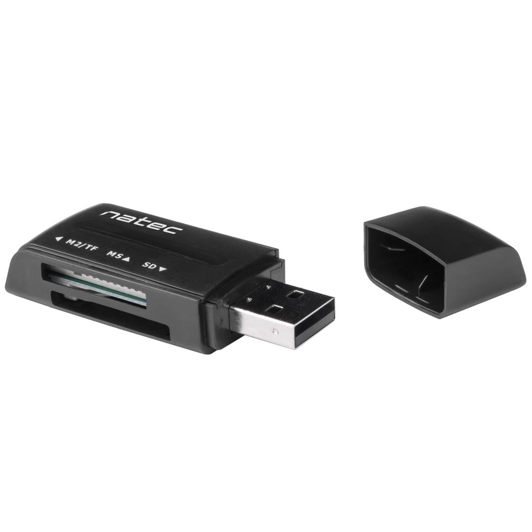 Natec Mini Ant 3 Lettore di memoria USB multischeda 7 in 1