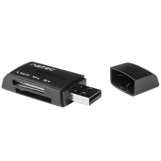 Natec Mini Ant 3 Lettore di memoria USB multischeda 7 in 1