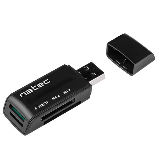 Natec Mini Ant 3 Lettore di memoria USB multischeda 7 in 1
