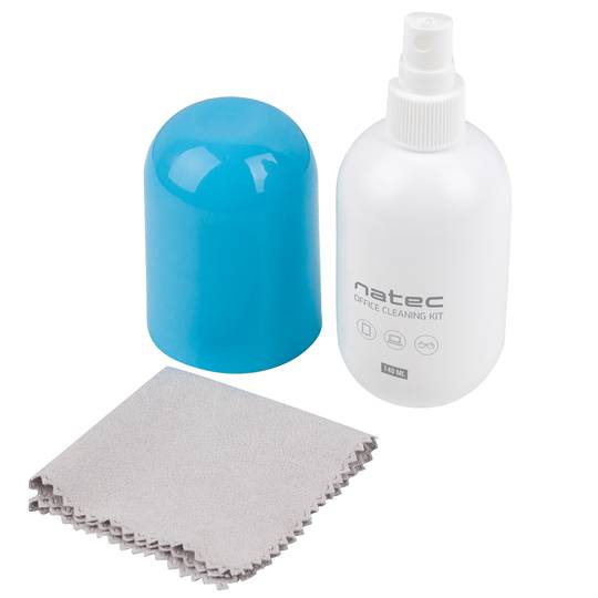 Natec Raccoon Cleaning Kit 140ML wipes and spray NSC-1794