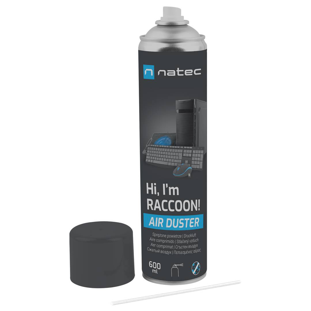 Natec Raccoon Aria Compressa Spray 600 ML NSC-1763