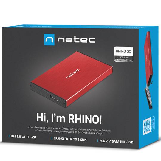 Contenitore esterno HDD/SSD SATA 2.5