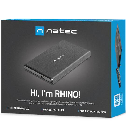 Zewnętrzna obudowa HDD/SSD SATA 2.5