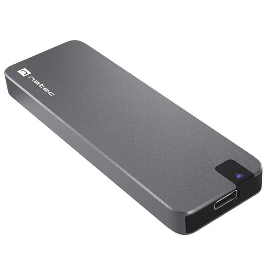 Natec Rhino M.2 NVME USB-C 3.1 GEN 2 Boîtier externe SSD en aluminium NKZ-1953