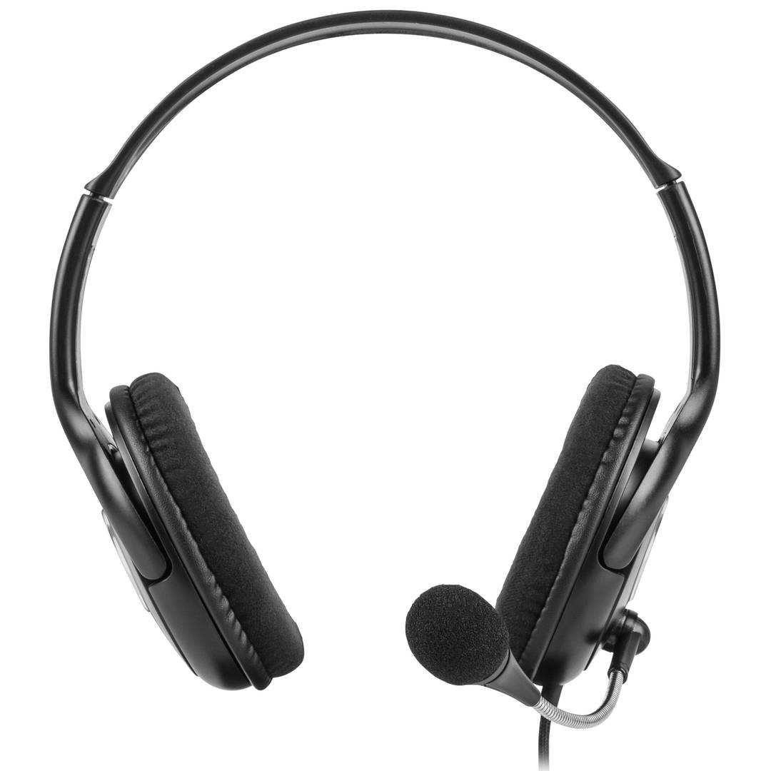 Natec Bear 2 Wired Headphones with Microphone Black NSL-1178