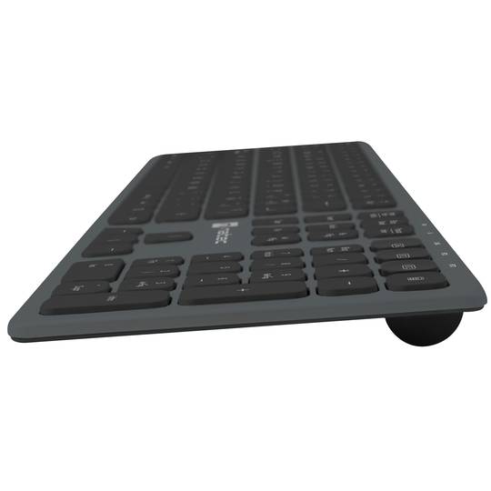 Teclado Español inalámbrico Bluetooth 2.4GHZ slim aluminio Natec Dolphin NKL-1830