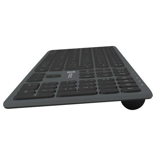 Teclat Francès sense fil Bluetooth 2.4GHZ slim alumini Natec Dolphin NKL-1976